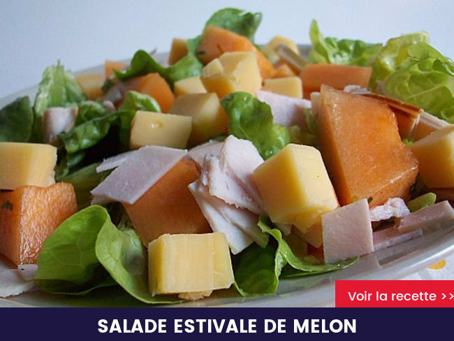 SALADE ESTIVALE DE MELON